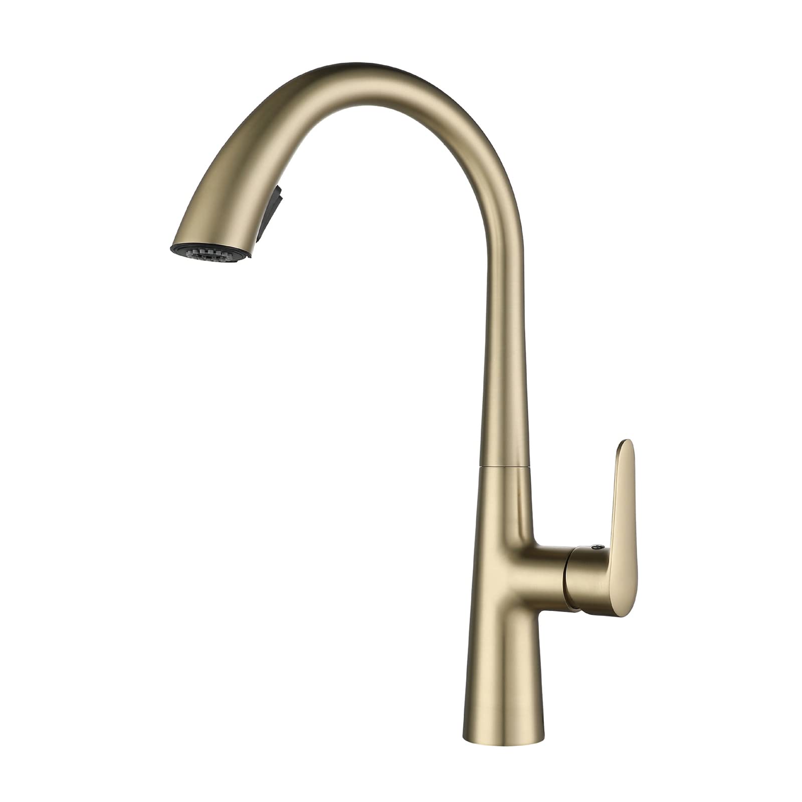 Kitchen Taps with Pull Out Spray Swivel Brass Hot and Cold Water Telescoping Sink Tap