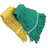 Recharge pour balai à franges en tissu – le balai est lavable et sèche rapidement, il suffit de le suspendre pour le faire sécher, facile à utiliser, têtes de balai lavables