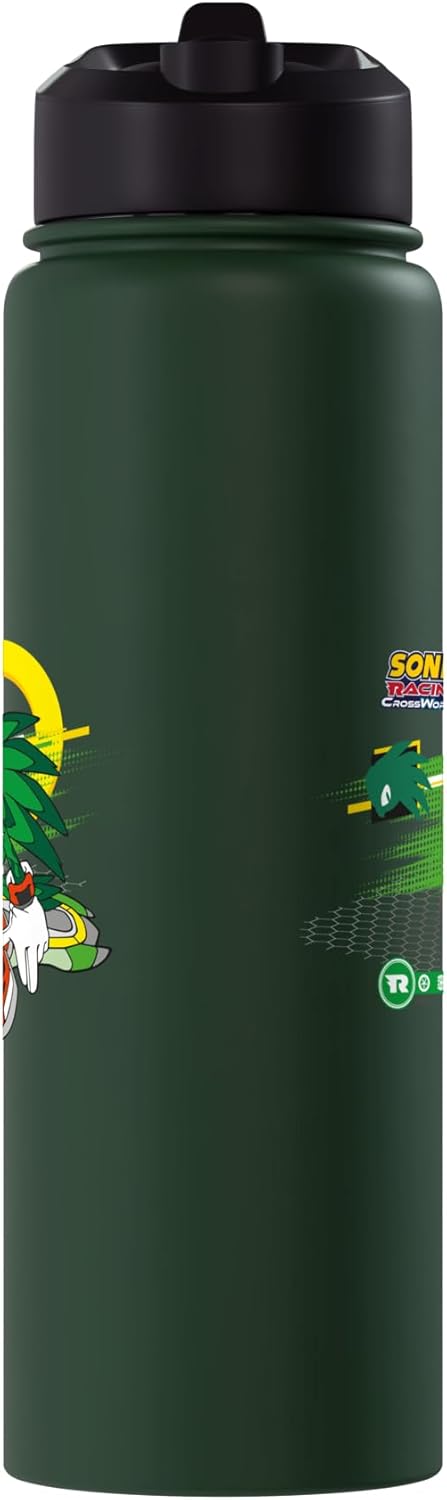 Sonic Racing CrossWorlds - Ready to Roll Jet Stainless Steel Insulated Water Bottle