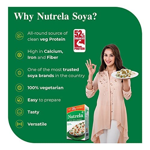 Nutrela, Soya Mini Chunks, 200 Grams(gm)