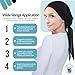 Rebeccah's Well Being Head Coverings for Women, Head Wraps for Girls, Black Hair Cover, Elastic Pre Tied Head Scarf for Women