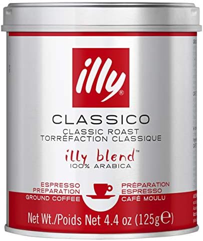 illy Classic Roast Ground Coffee, 125g