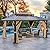 YITAHOME 10x13FT Gazebo Polycarbonate Event Shelters Double Roof Canopy Outdoor with Netting and Shaded Curtains, Aluminum Frame for Patio, Backyard, Deck and Lawns, Brown