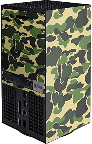 Skinit Decal Gaming Skin Compatible with Xbox Series X Console - Skinit Originally Designed Green Street Camo Design