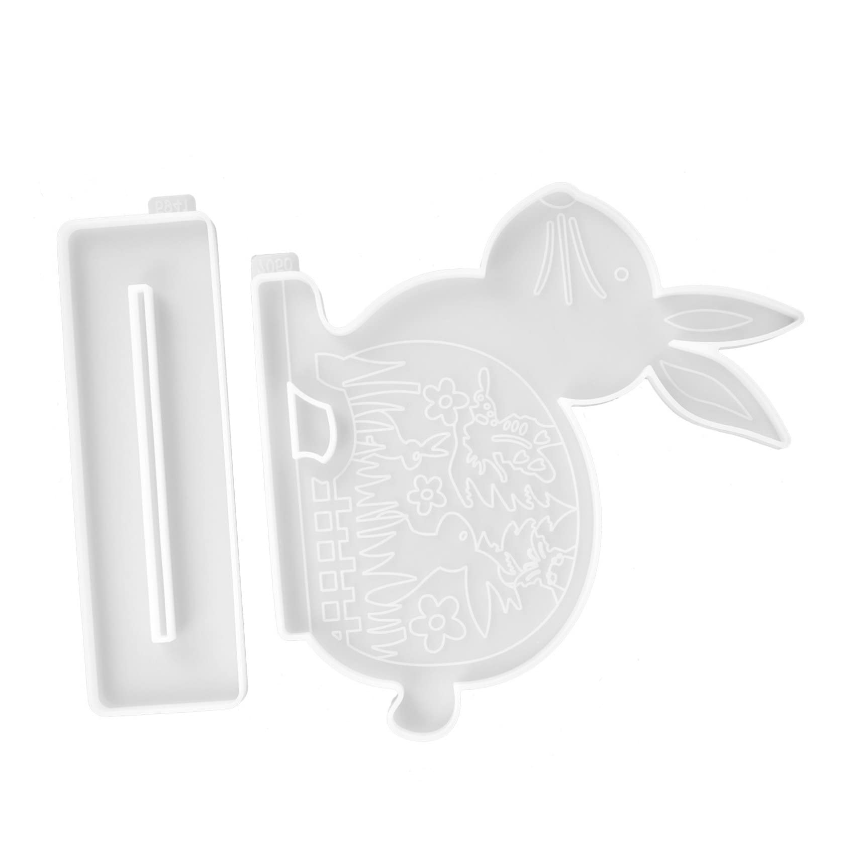 Homoyoyo Moule De Pâques DIY Silicone De Décoration De Pâques Fait Main pour Loisirs Créatifs Et Artisanat