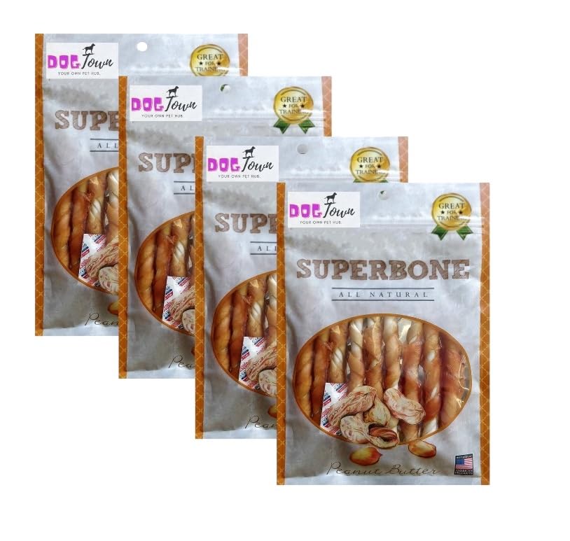 DOGTOWN Superbone Bone for Dogs | All Natural Flavour Chicken Sticks | Natural & Safe [ All Flavour ] (Peanut Stick - Pack of 4) (B0DFM5QM2X) Amazon Price History, Amazon Price Tracker