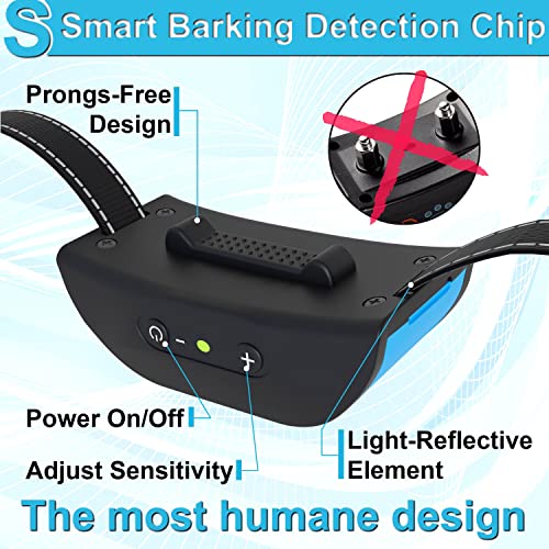 Small Dog Bark Collar Humane No Shock Rechargeable Anti Barking Collar No Harmful Prongs Sound and Vibration 7 Sensitivity Levels for Small and Medium Dogs Cucciolini Doodles Small dog bark collar humane no shock rechargeable anti barking collar no harmful prongs sound and vibration 7 sensitivity levels for small and medium dogs cucciolini doodles