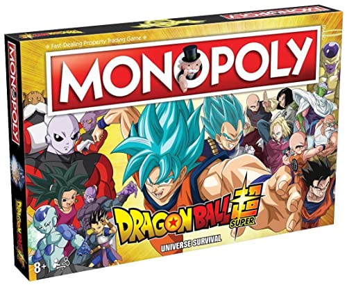 Winning Moves: Monopoly - Dragon Ball Super Universe Survival Board Game (004095) Multicolore