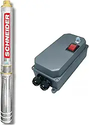 Bomba Schneider Caneta Poço Artesiano 1cv 220v + Painel Box