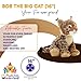 Bob The Big Cat Plush Toy - 16 Inch Soft Stuffed Animal for Kids Ages 3 and Up Cuddly Feline Plush Companion for Playtime, Snuggling, and Decor