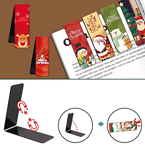 Pack of 36 Christmas Magnetic Bookmarks, Magnetic Bookmarks, Colourful Cute Bookmarks, Magnetic Bookmarks, Christmas Bookmarks - Image 3