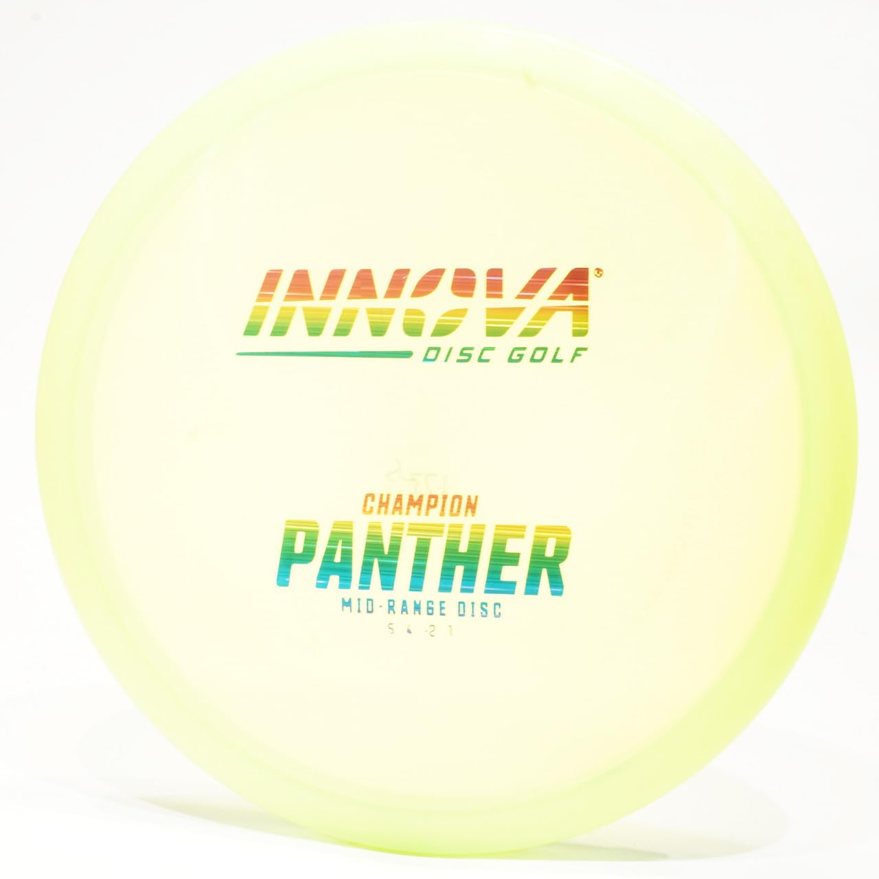 Innova Champion Panther Disc Golf Midrange Disc, Pick Color/Weight [Stamp & Exact Color May Vary] Yellow 164-166 Grams