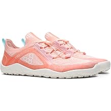 Vivobarefoot Womens Primus Trail Knit Firm Ground Running Sneakers Shoes - Pink