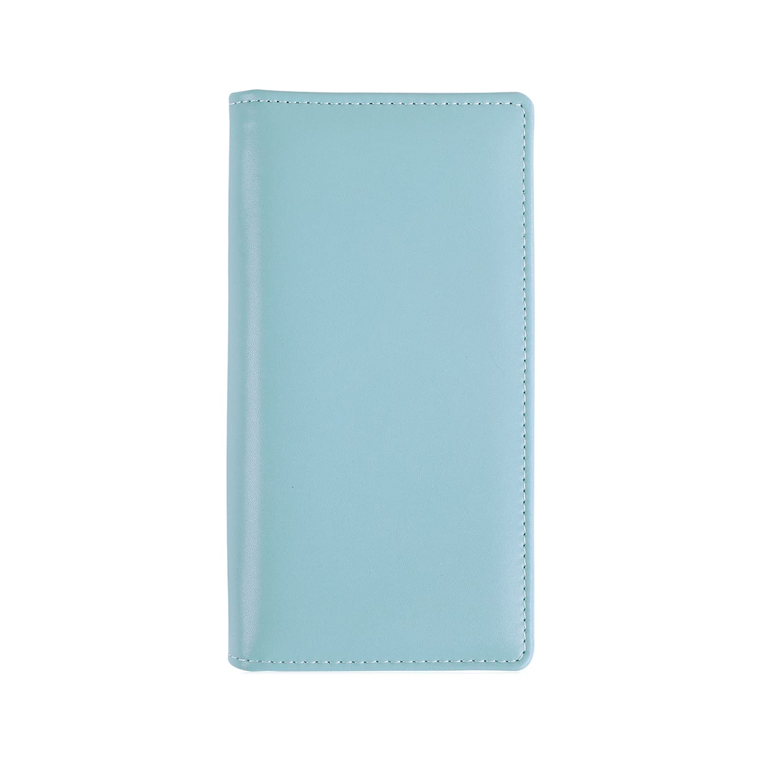 IKEPOD Leather Checkbook Cover for Men Women RFID Blocking by GNEGNI