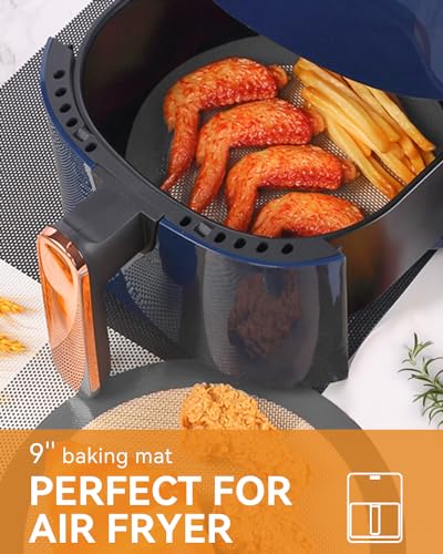 Silicone Baking Mat, Sopito Set of 5 Non Stick Baking Sheets Reusable Heat Resistant 250°C/480°F Silicone Pastry Mat for Roasting and Food Preparation, Grey - Image 5