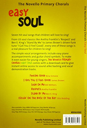 The Novello Primary Chorals: Easy Soul. Gemischter Chor mit Klavier/Orgel. Enthält Online-Audio