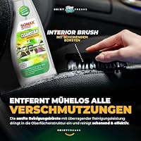 SONAX CleanStar (750ml) Innenraumreiniger Auto + Bürste + chemicalworkz Pinsel + Sonax Mikrofasertücher (2 Stk.) – Ansicht 6