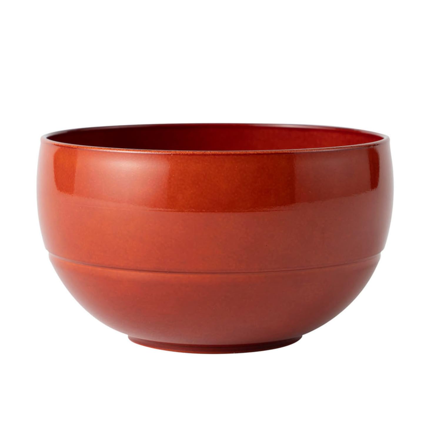 Asahi Koyo Medium Bowl, Round, Vermilion, 1 Piece, Japanese Made, Dishwasher Safe, Microwave Safe, Fits Hand Comfortably, WAYOWAN AZ16-13 : Home & Kitchen