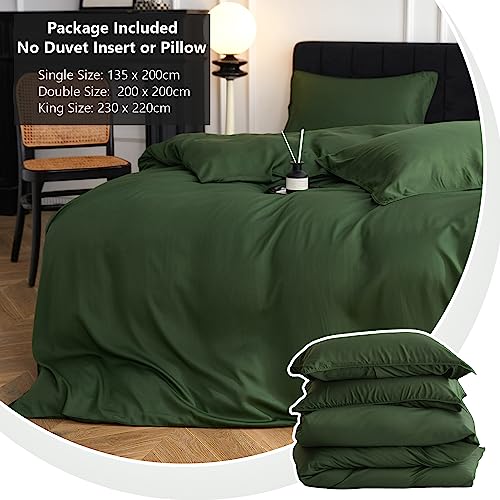 Simple&Opulence Double Bamboo Viscose Duvet Cover Set - Image 3