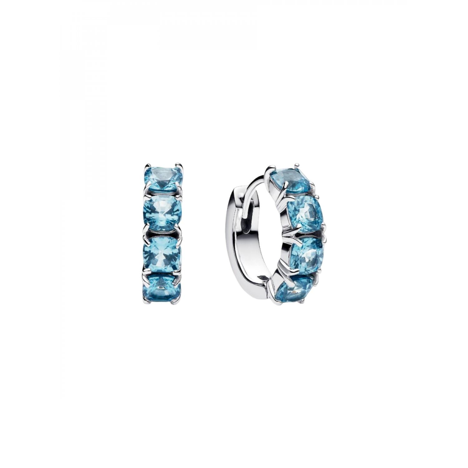 Pandora Orecchini a cerchio Timeless 293851C01 blu