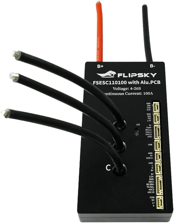 Wiring diagram for FLIPSKY FSESC 110100