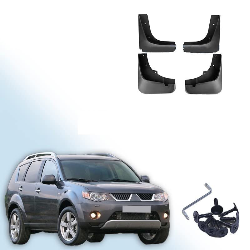 Guardabarros Mitsubishi Outlander 2007 2008 2009 protectores contra salpicaduras 2