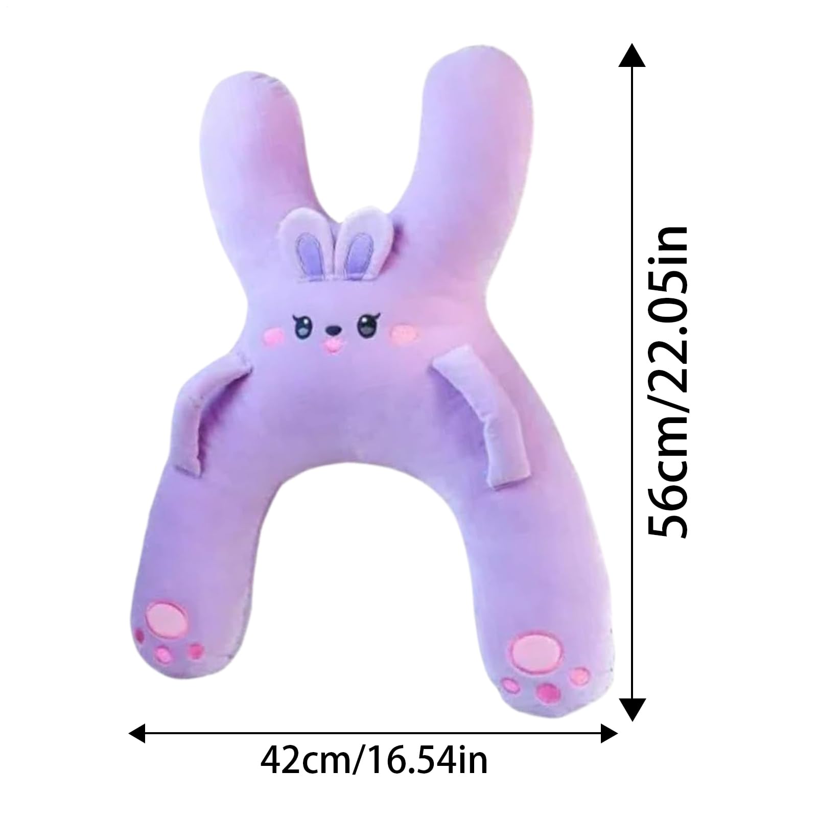 Cuscino da viaggio per auto per bambini, cuscino ergonomico per il collo, supporto per la testa avvolgente, traspirante, morbido comfort, design regolabile per viaggi su strada, vacanze, accessorio