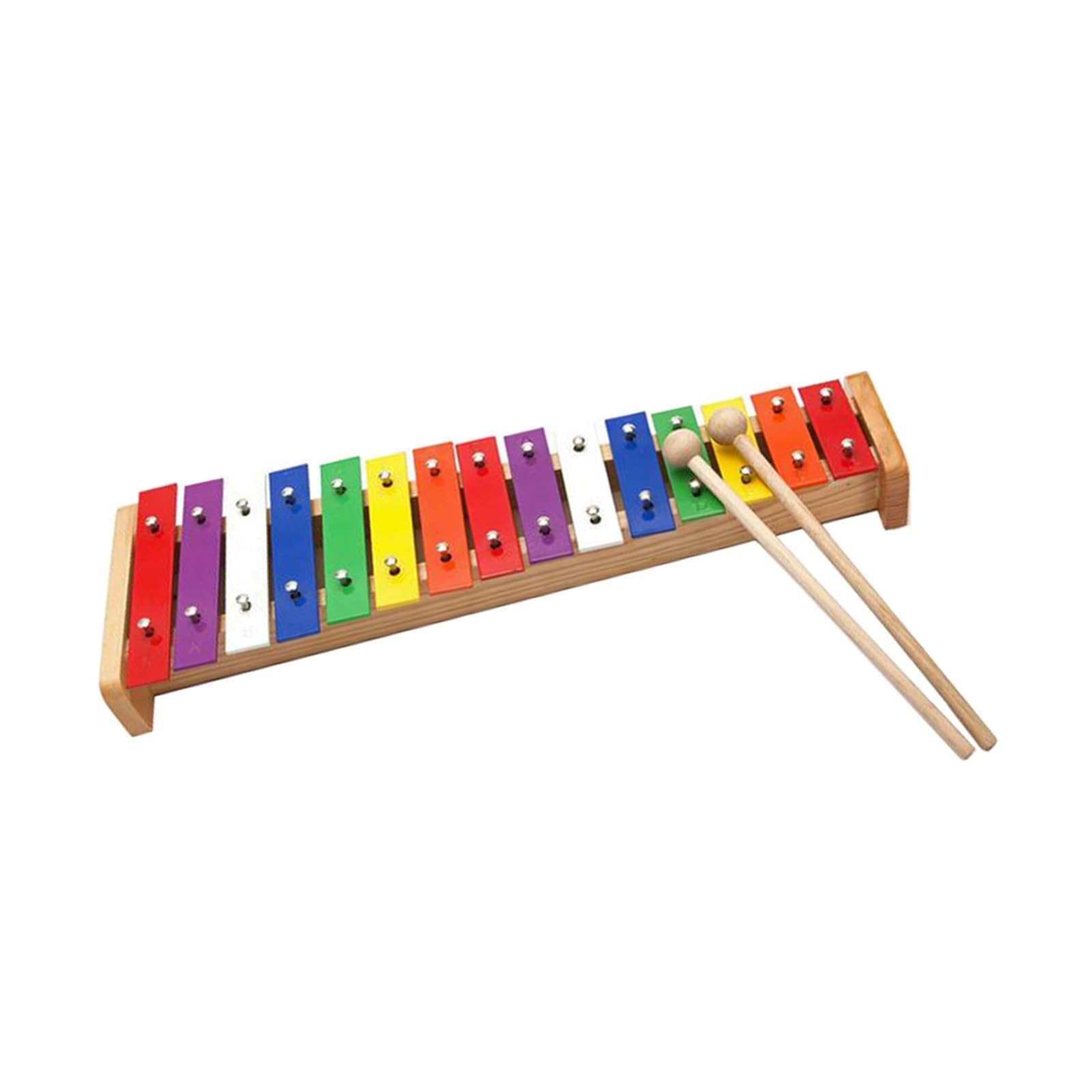 xilófono Profesional Glockenspiel De 15 Tonos, Xilófono, Vibráfono con Percusión De Palo De Mazo