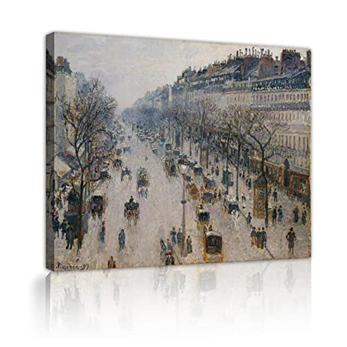 Peinture célèbre impression sur toile Camille Pissarro art mural haut de gamme 65x78cm