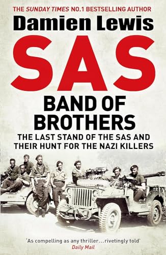 Damien Lewis SAS 5 Books Collection Set (Nazi Hunters, Italian Job, Band of Brothers, Band of Brothe