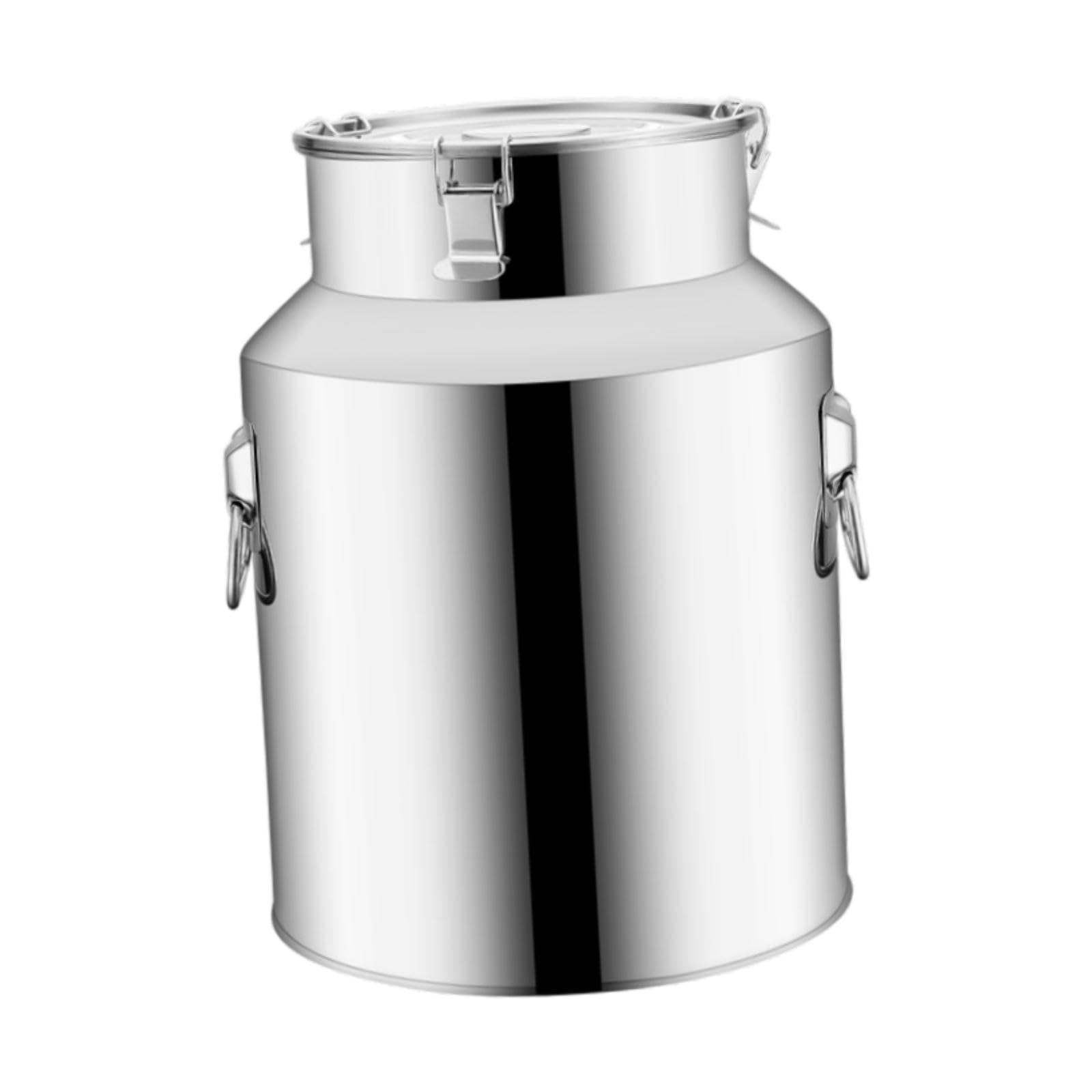 Edelstahl-Kaffeekanister mit versiegeltem, tragbar, luftdicht, Vorratsdose für Kantinen, Salze, Snacks, Nüsse, Süßigkeiten, 10l