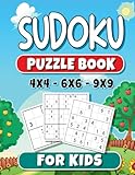 sudoku puzzle book 4x4-6x6-9x9 for kids