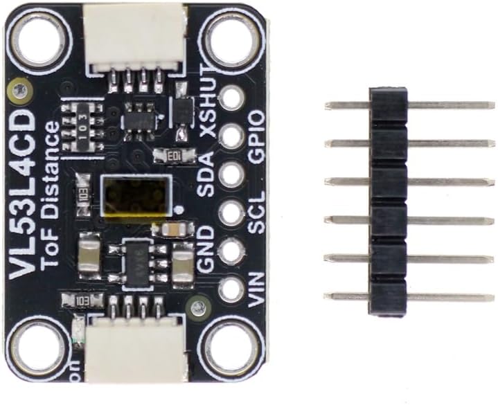 VL53L4CD ToF Range Sensor Module, I2C 0~1300mm FoV Flight Distance Measurement Sensor Breakout