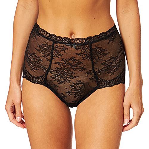 Aubade Women's Danse Des Sens Highwaist Brief, Black (Noir), Extra Small #TOP13