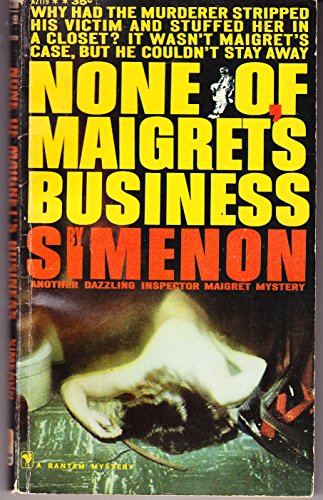 None of Maigret's Business B000TYXXIS Book Cover