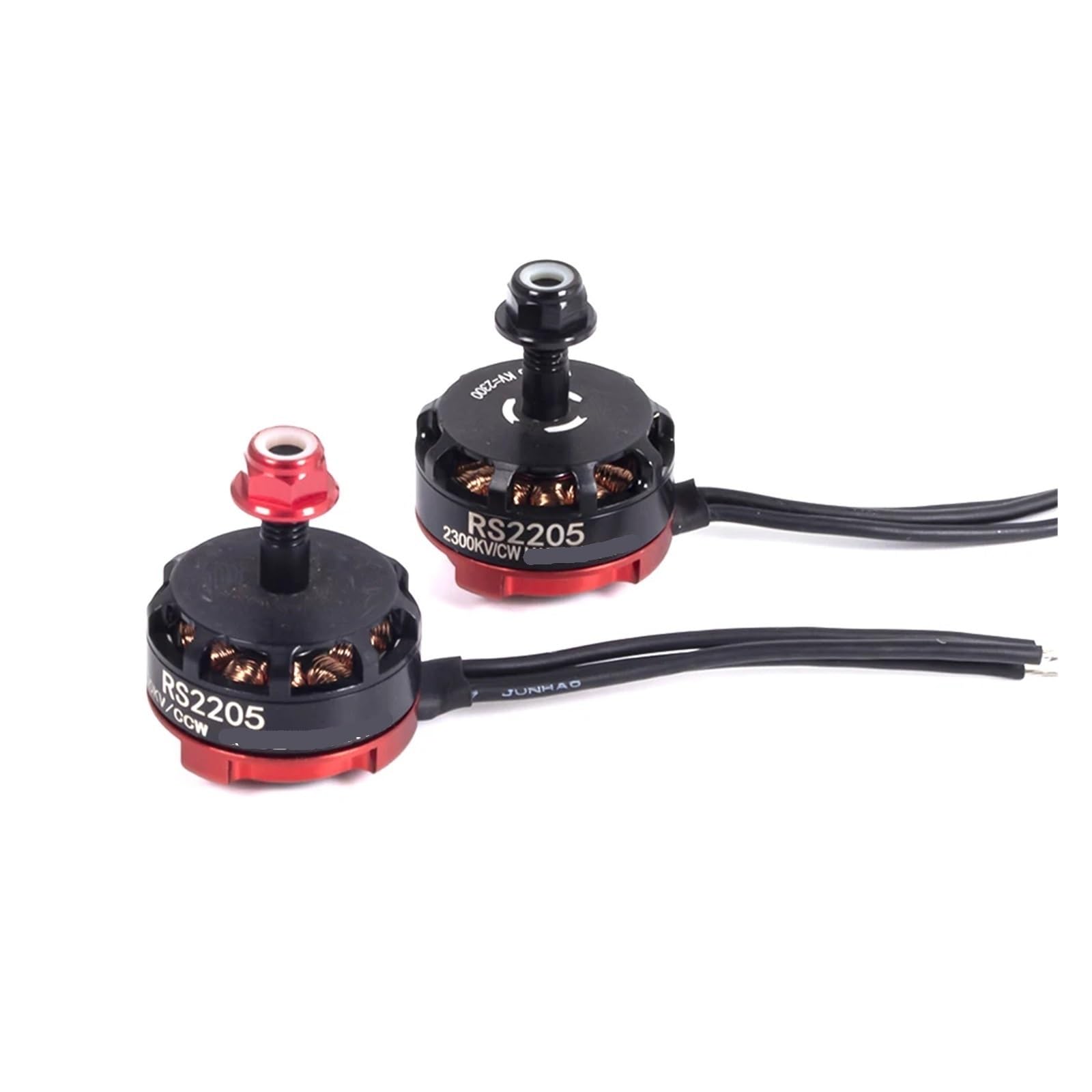 Motore brushless RS2205 2300KV for drone da corsa FPV, 3-4S, 30g | Motore FPV leggero 30g, spinta 1024g, silenzioso, raffreddamento ottimizzato(RS 2205 CCW 1PCS)
