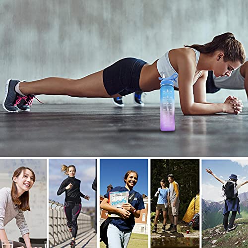 Borraccia sportiva da 1000 ml, a prova di perdite