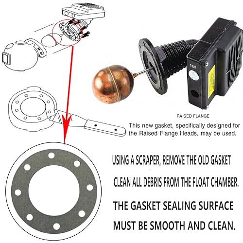 Image of Replacement Head Mechanism Gasket 150-14 325500 fits Mcdonnell & Miller Head Mechanism (4PACK)