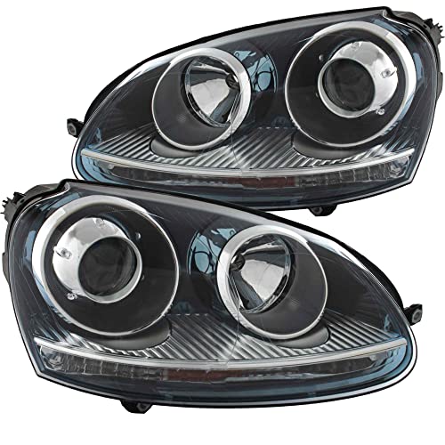 Juego de faros bi-xenón V 1K/5M años de fabricación 10/03-05/09 D2S/H7 con motor