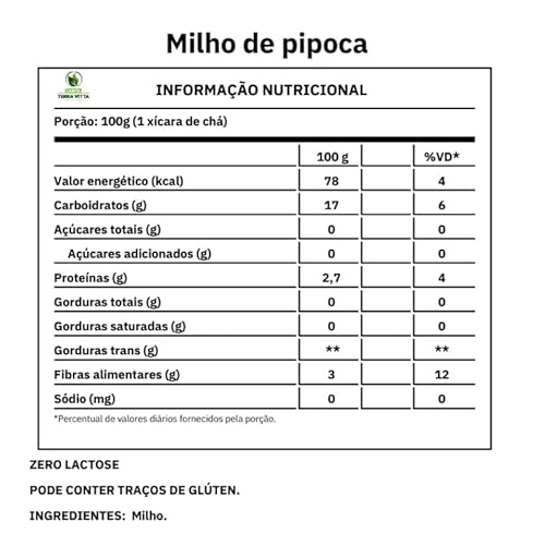 Milho de Pipoca 1Kg