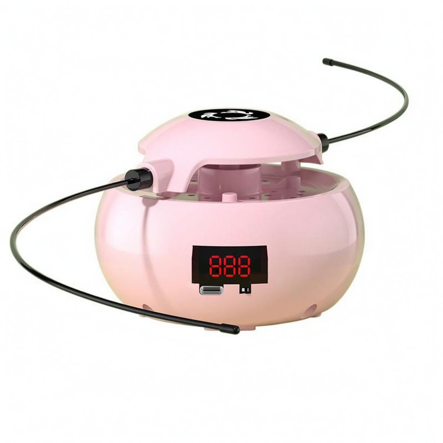 Compact Smart Skipping Machine Glossy Smart Jump Rope Machine, Pink-picture-12