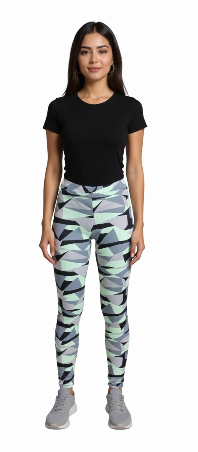 kgn hub KGN HUBUltimate Leggings Lite: Ankle-Length High-Waist Tights for Women - Perfect for Gym, Yoga & Workouts with Invisible Pocket.-picture-22