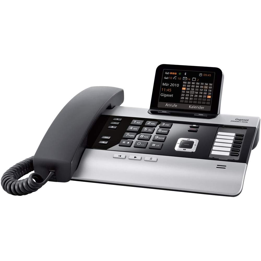 Gigaset DX600A - Teléfono de sobremesa ISDN (750 entradas, TFT, 320 x 240 pixeles) ( Alemania )