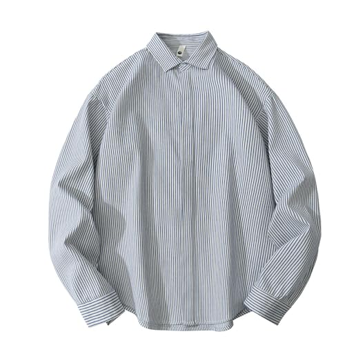 Chemise homme manche longue décontractée et basique en tissu doux
