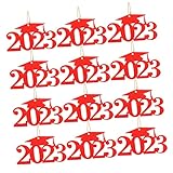 Cabilock 30pcs Graduation Tags Glitter Flower Vase Decor for Party Centerpieces Elegant Sign Labels for Graduation Decorations Office Garden