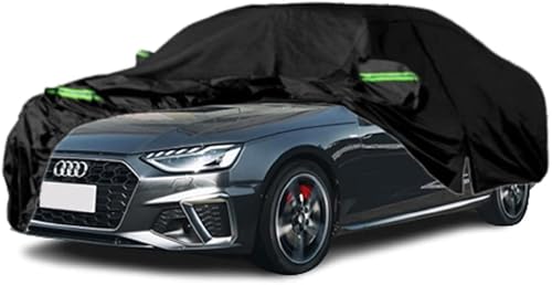 Fundas impermeables para automóvil compatibles con Audi A4S4 Sedán 2008-2024, ajuste personalizado para todo tipo de clima, con puerta con