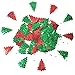 Almencla Festive Christmas Tree Table Centerpiece Decor Set