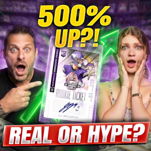 J.J. McCarthy&rsquo;s Trade Sent His Cards Up 500%&hellip; Is It Real or Just Hype?