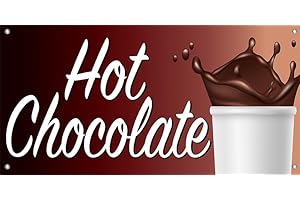 4LessCo HOT CHOCOLATE Flag