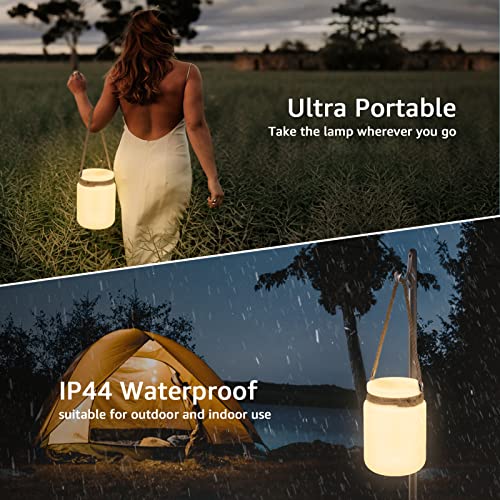 Lampada da Tavolo Ricaricabile 8 Colori